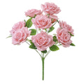 Artificial Silk Peony Bouquet – Wedding & Home Decor Gift Artificial Flower Bouquet Babs Pink 1pc