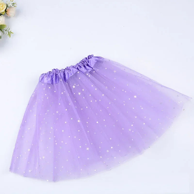 Girls Pink Tutu Skirt | Princess Party & Birthday Ball Gown Girls Tutu Skirt Babs
