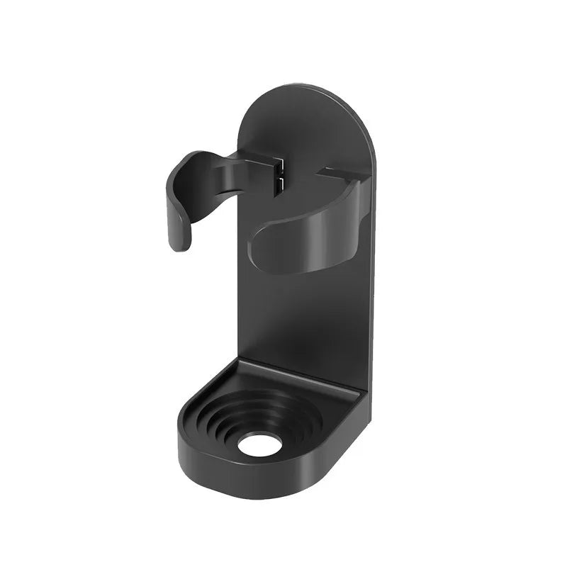 Wall-Mounted Razor & Toothbrush Holder – Self-Adhesive, No-Drill Bathroom Storage Holder Babs 1pcs Black