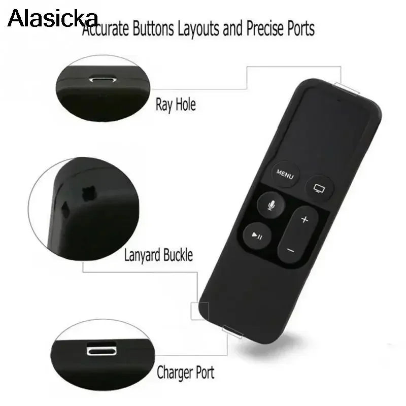 Silicone Case for Apple TV 4K Remote – Dustproof Cover Remote Control Case Babs