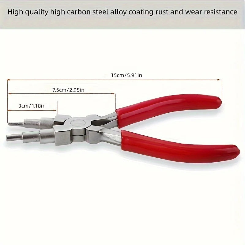 Carbon Steel Round & Needle Nose Pliers – DIY Jewelry Making Jewelry Making Pliers Babs