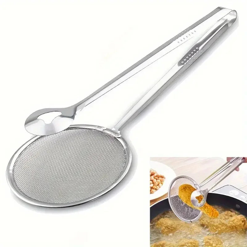 Stainless Steel Oil Filter Clip & Anti-Scald Kitchen Tool Oil Filter Clip Babs