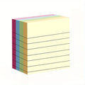100-Page Self-Stick Lined Memo Pads – Colorful Sticky Notes Sticky Memo Pads Babs small