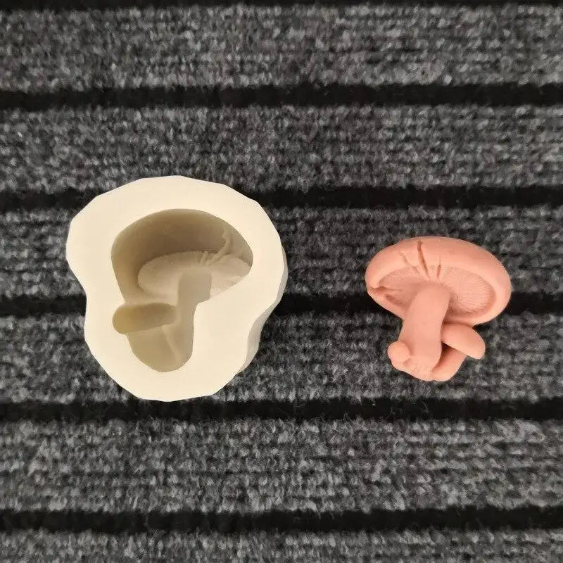 3D Mushroom Silicone Mold – Chocolate, Soap, Resin & Cake Silicone Baking Mold Babs