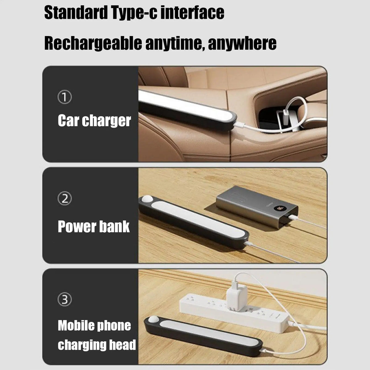Magnetic LED Sensor Light – Car Trunk, Hood & Ceiling Car Interior Light Babs