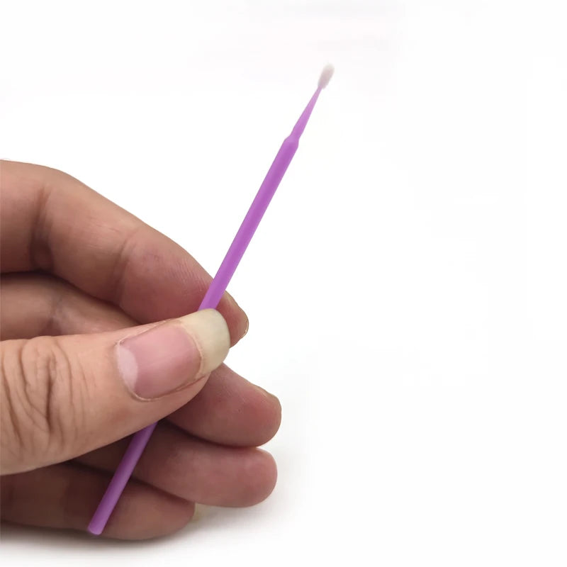100pcs Touch-Up Micro Brush Applicator Sticks for Car Paint Micro Applicator Brushes Babs