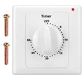 AC220V Countdown Timer Switch 1–120 Min | 86 Panel, 2000W Countdown Timer Switch Babs TIMING 30MIN