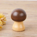 2Pcs Wooden Mushroom Memo Clips – Cute Photo & Note Holder Memo Clip Holder Babs brown