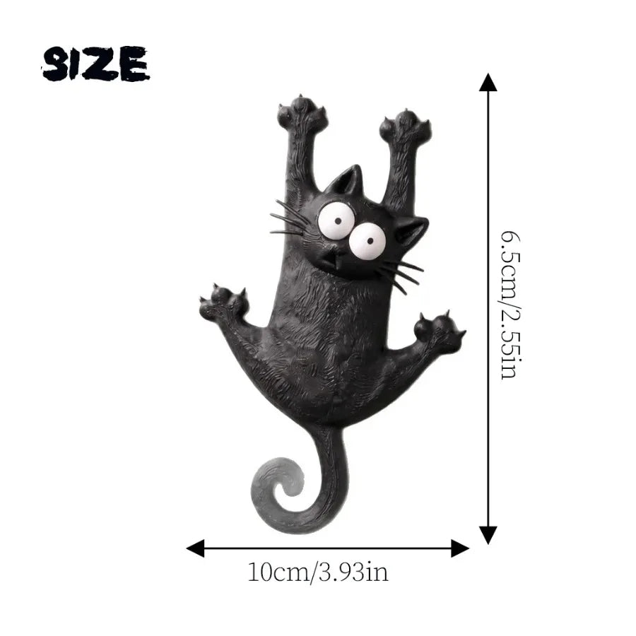 Cute Cartoon Cat Fridge Magnet – Fun Animal Kitchen Decor Fridge Magnet Babs