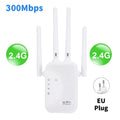 AC1200 Dual Band WiFi Extender 1200Mbps 2.4G & 5GHz Repeater WiFi Range Extender Babs 300Mbps EU Plug