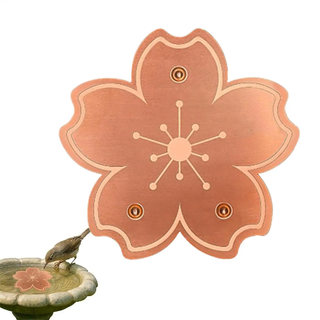 Copper Bird Bath Purification Disk – 3-Point Support Plate Bird Bath Disk Babs
