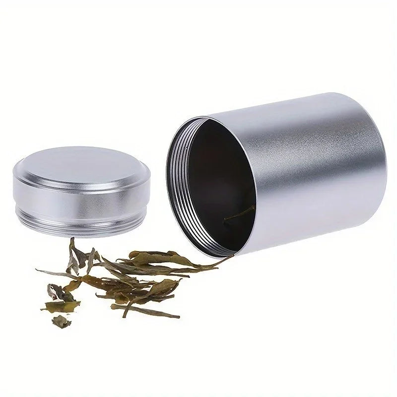 Airtight Aluminum Stash Jar – Smell-Proof Storage Container Airtight Storage Jar Babs