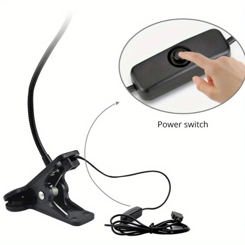USB LED Reading Lamp – Warm White & White Book Light for Study USB LED Desk Lamp Babs