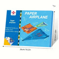 36 Colorful Craft Papers 12 Styles – DIY Origami Kit for Teens Craft Paper Set Babs Origami Airplane Set