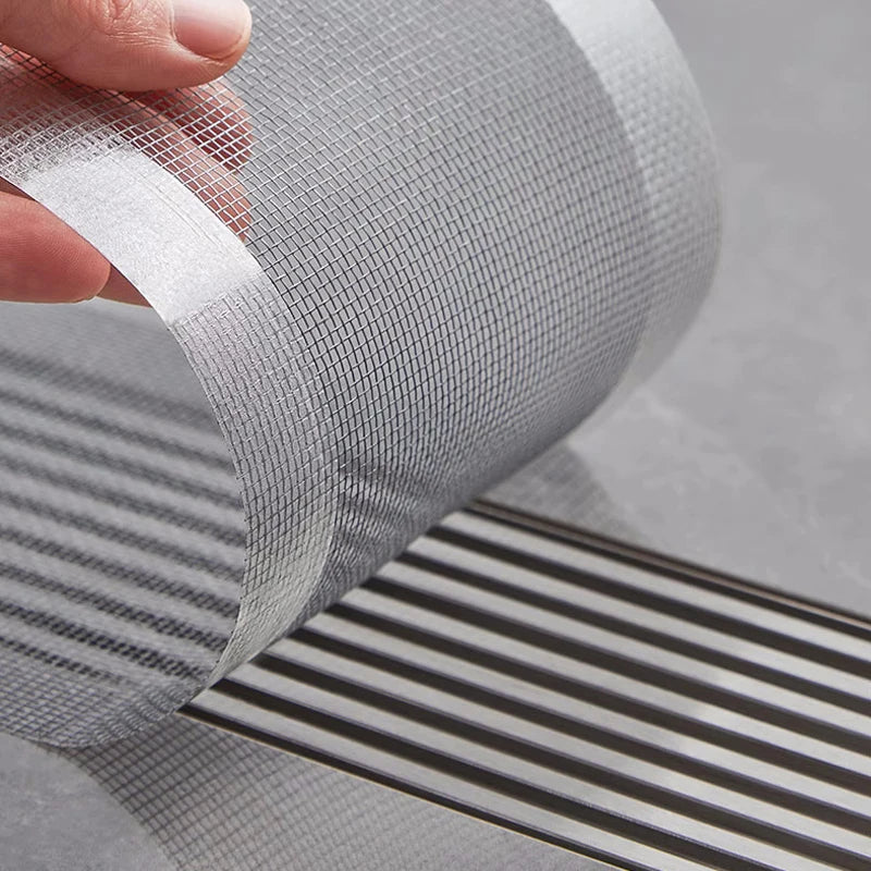 10m Cuttable Drain Hair Catcher – Disposable Mesh Strainer Drain Hair Catcher Babs