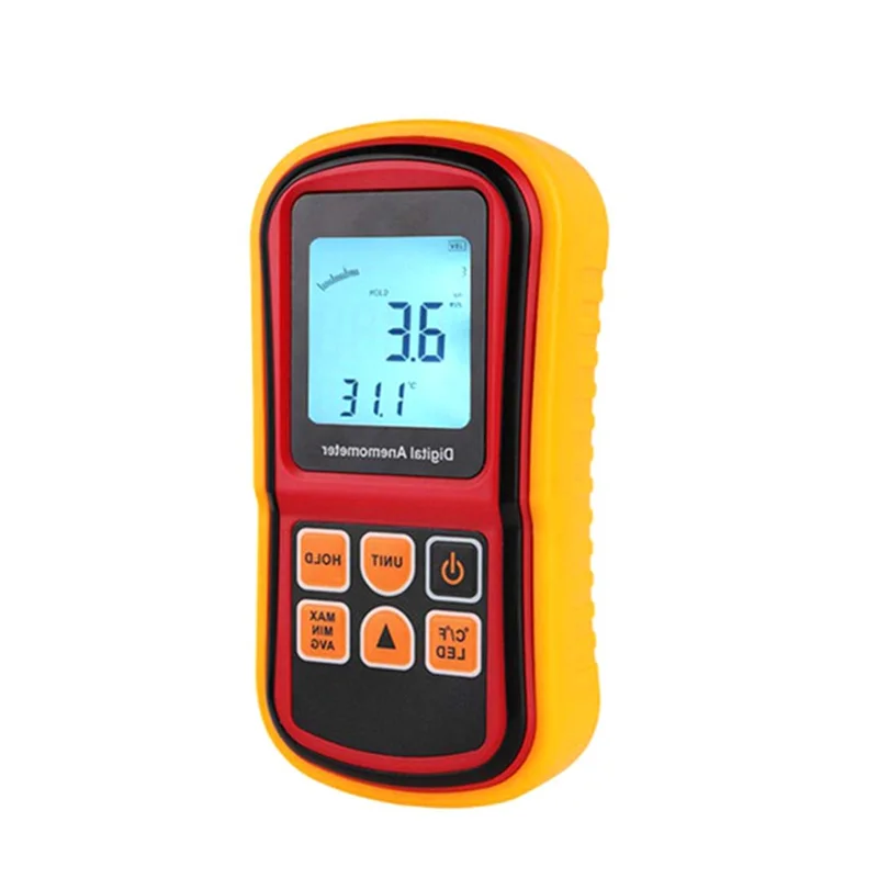 Digital Anemometer Wind Speed Gauge & Thermometer Digital Anemometer Babs