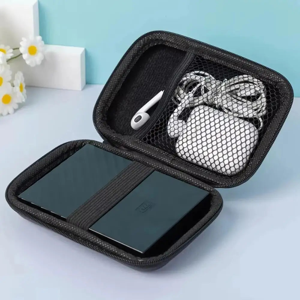 KEBIDUMEI EVA Storage Bag – Cables, Chargers & Tech Organizer Cable Organizer Bag Babs
