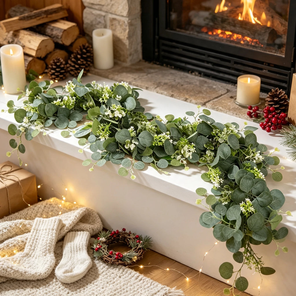 Artificial Greenery Vine Wall Hanging Decor – 1/3 Pcs Set Artificial Vine Decor Babs