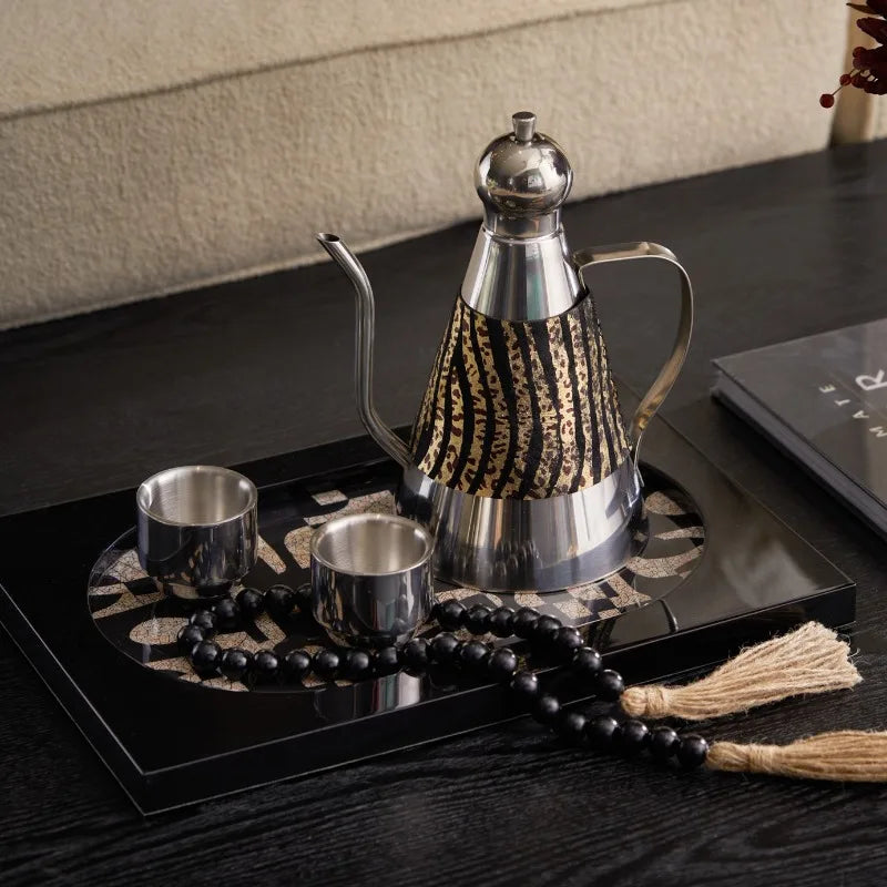 Gooseneck Kettle Stainless Steel 1L | Luxury Pour-Over Coffee & Tea Gooseneck Tea Kettle Babs