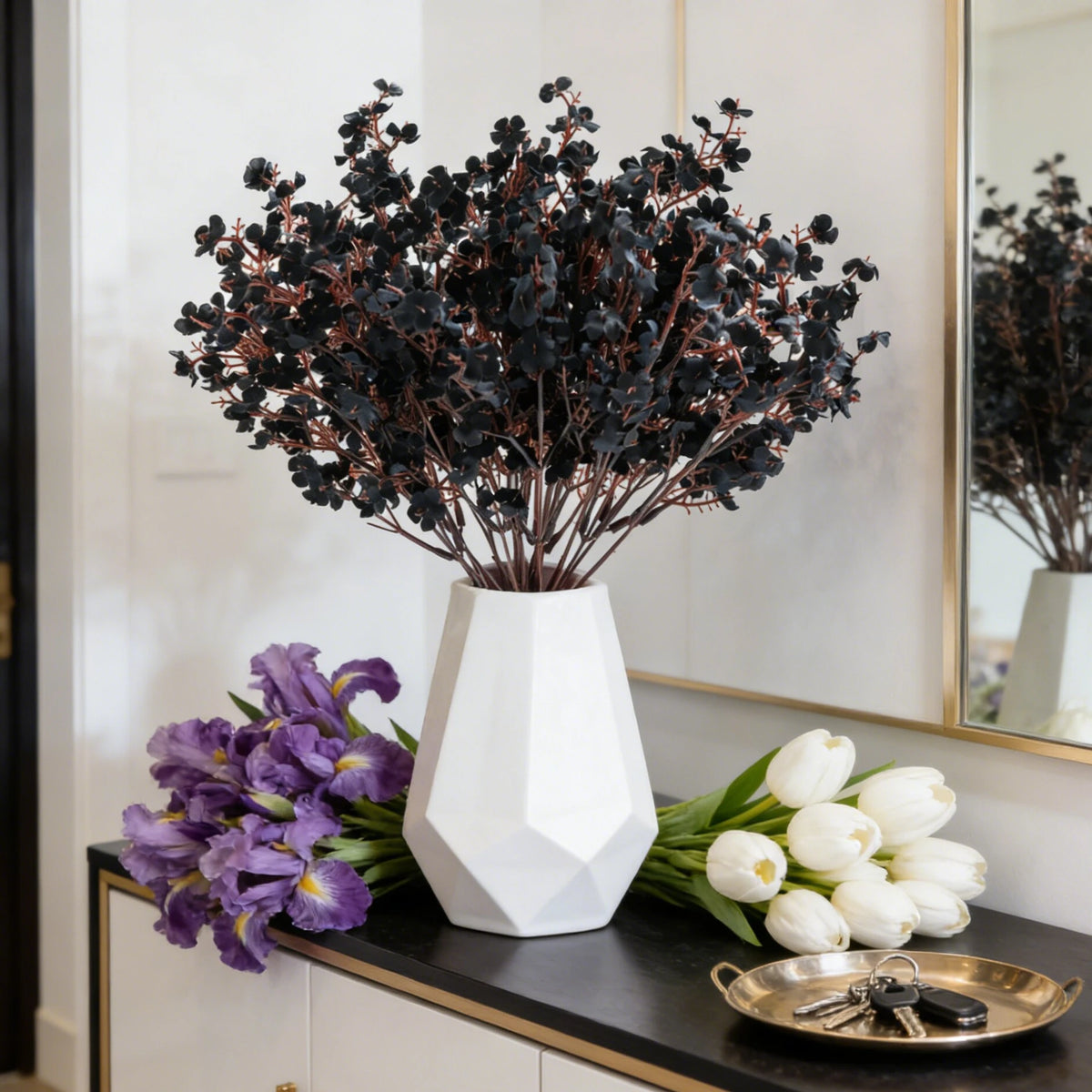 Artificial Silk Gypsophila Flowers – Wedding & Home Décor Artificial Flower Bouquet Babs