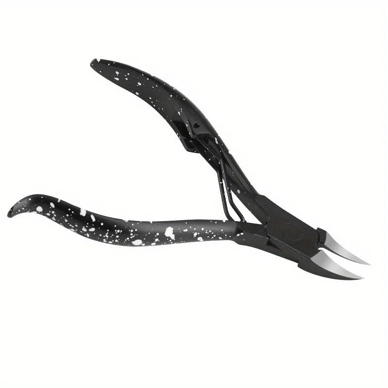 Black Cuticle Nipper & Nail Clipper – Stainless Steel Manicure Tool Cuticle Nipper Tool Babs