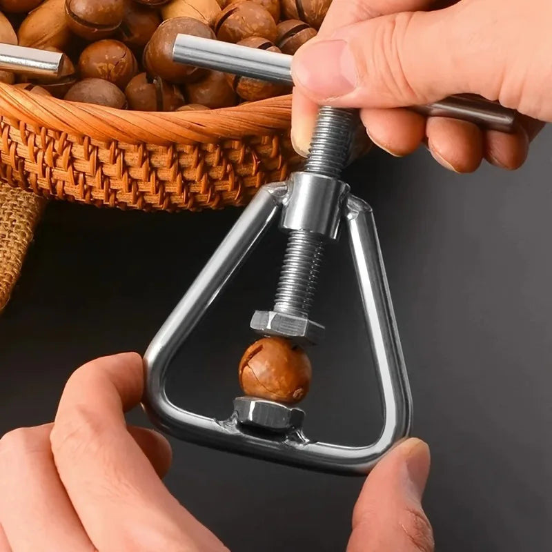 Stainless Steel Adjustable Macadamia Nut Opener Clip Tool Nut Opener Tool Babs