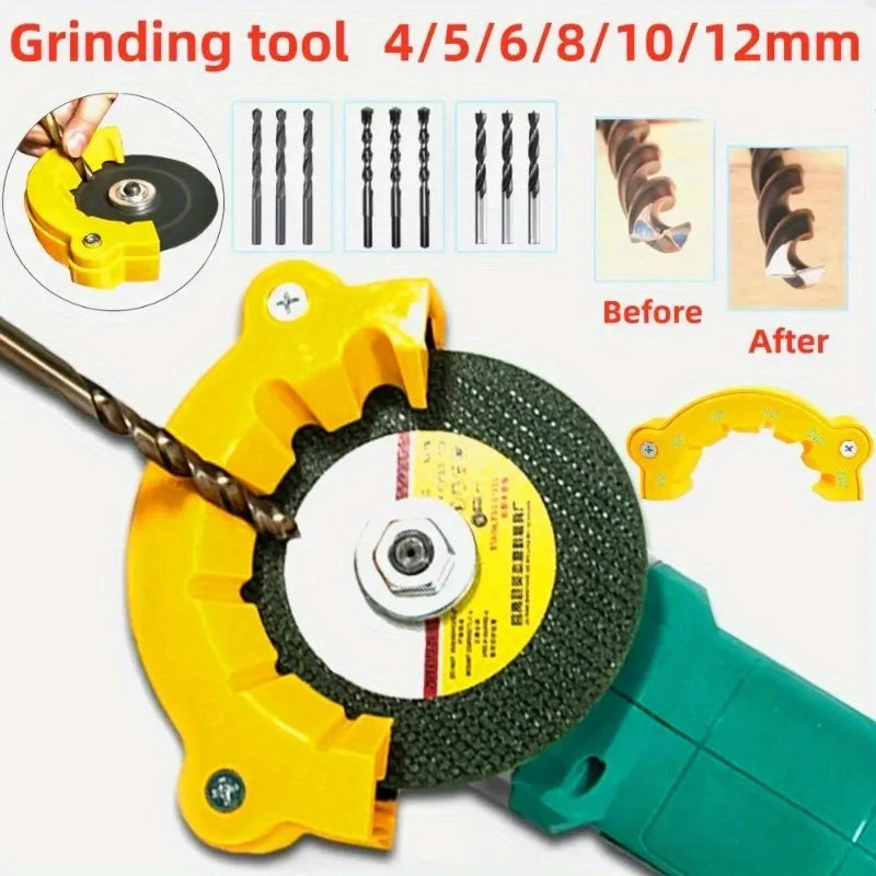 4–12mm Drill Bit Sharpener for Angle Grinder | Multipurpose Drill Bit Sharpener Babs