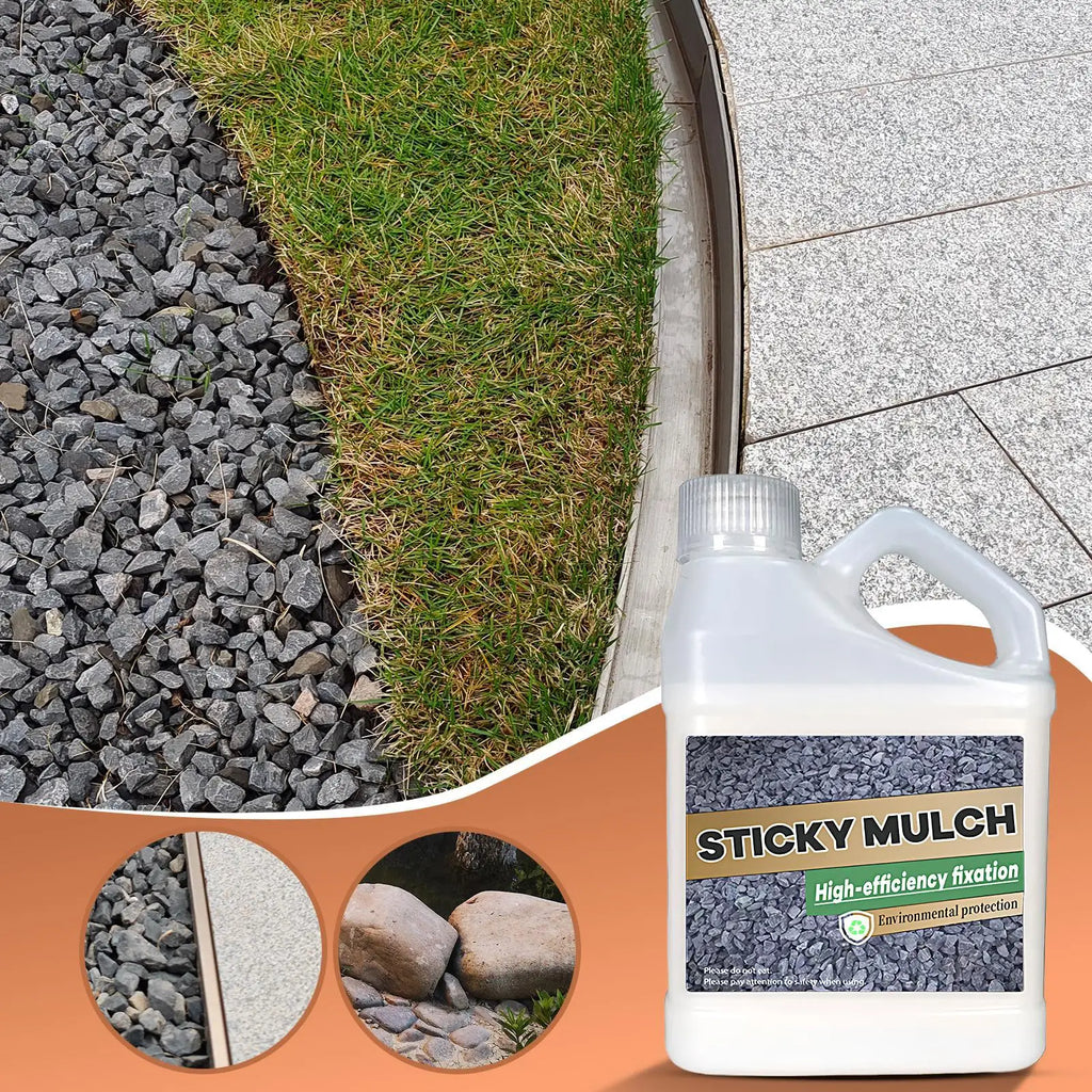 500g Landscape Gravel & Rock Adhesive – Fast-Drying Outdoor Spray Landscape Adhesive Spray Babs