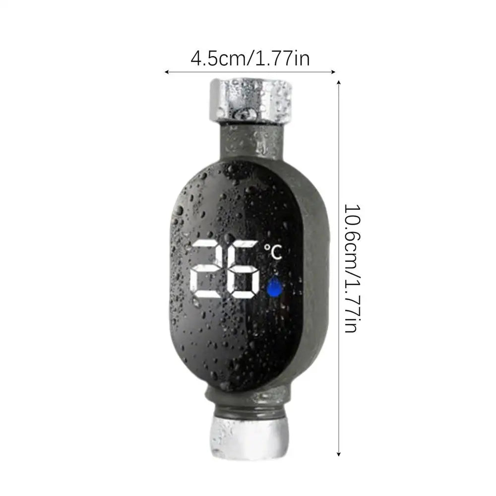 LED Digital Shower Thermometer – Accurate Water Temp Gauge Shower Thermometer Babs 1pcs