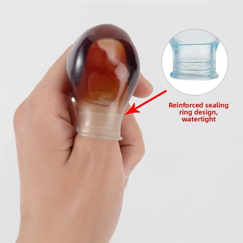 Waterproof Finger & Toe Protector Rubber Sleeve Cover Nail Toe Protector Babs