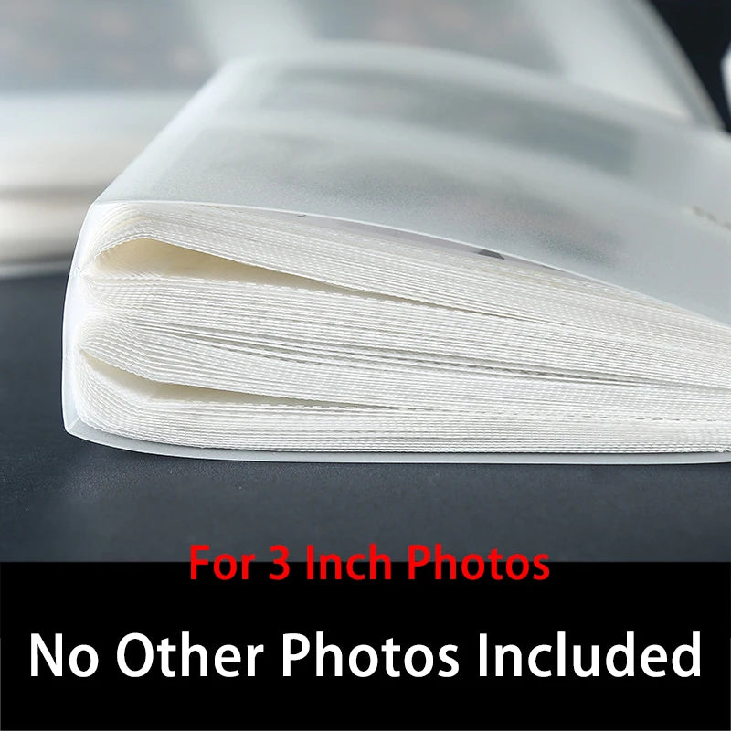 80-Pocket Instax Mini Photo Album – 3 Inch PP Cover Mini Photo Album Babs 80pocket photo album