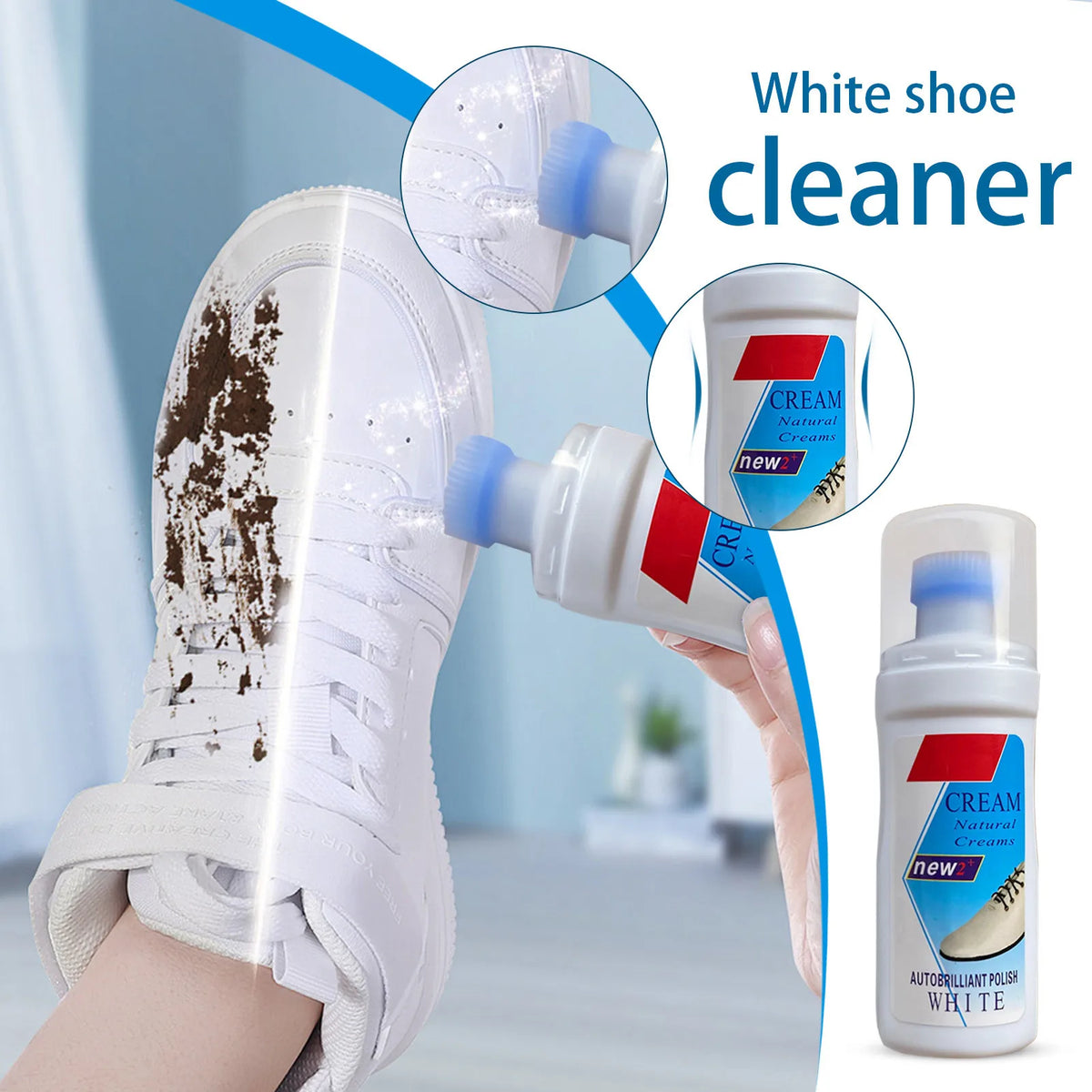 100ml White Shoe Cleaner & Whitener – Stain Remover Shoe Cleaner Babs