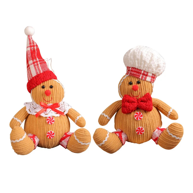 Christmas Gingerbread Man Ornament – Xmas Tree Hanging Pendant Christmas Tree Ornament Babs