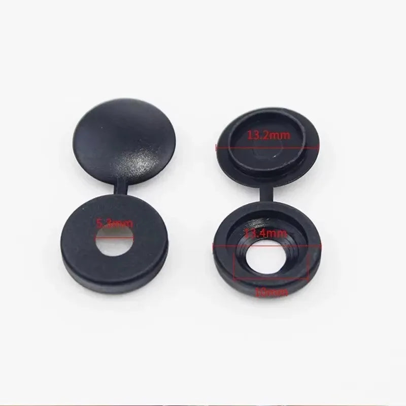 Plastic Screw Cover Caps M4/M3.5 Cabinet Hole Covers Set Screw Cover Caps Babs