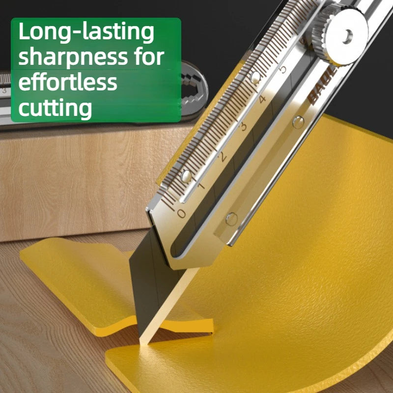 8-in-1 Multifunctional Utility Knife – Sharp Blade & Built-In Ruler Utility Knife Babs