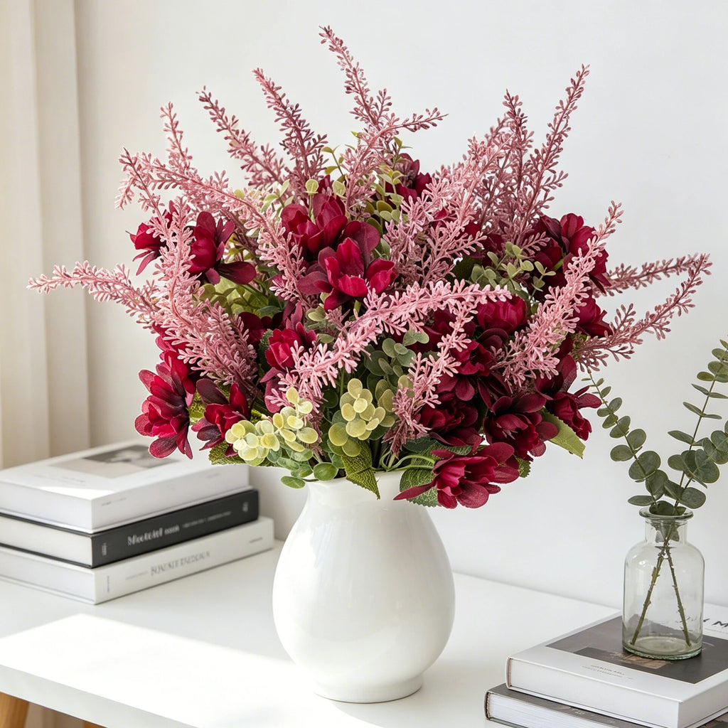 Silk Chrysanthemum Artificial Flowers – Wedding & Home Décor Artificial Silk Flowers Babs