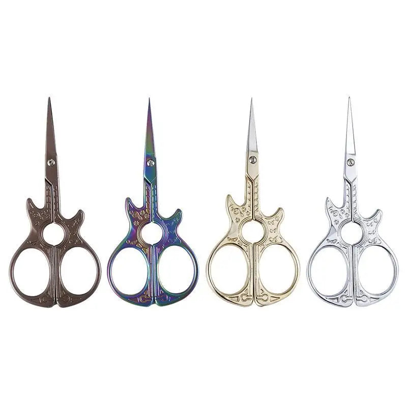 Guitar Pattern Dressmaker Shears – Stainless Steel Sewing Scissors Dressmaker Shears Babs