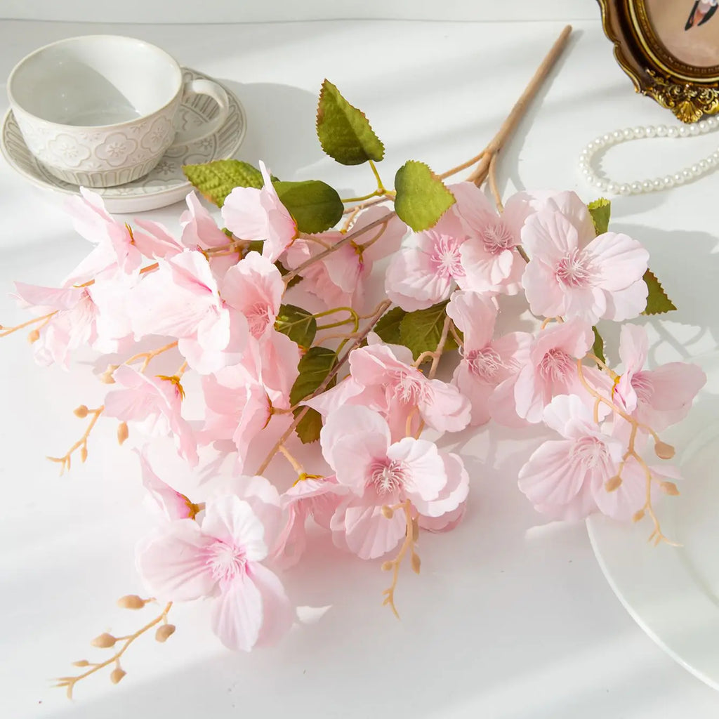 Artificial Silk Magnolia Bouquet – Wedding & Home Décor Artificial Flower Bouquet Babs