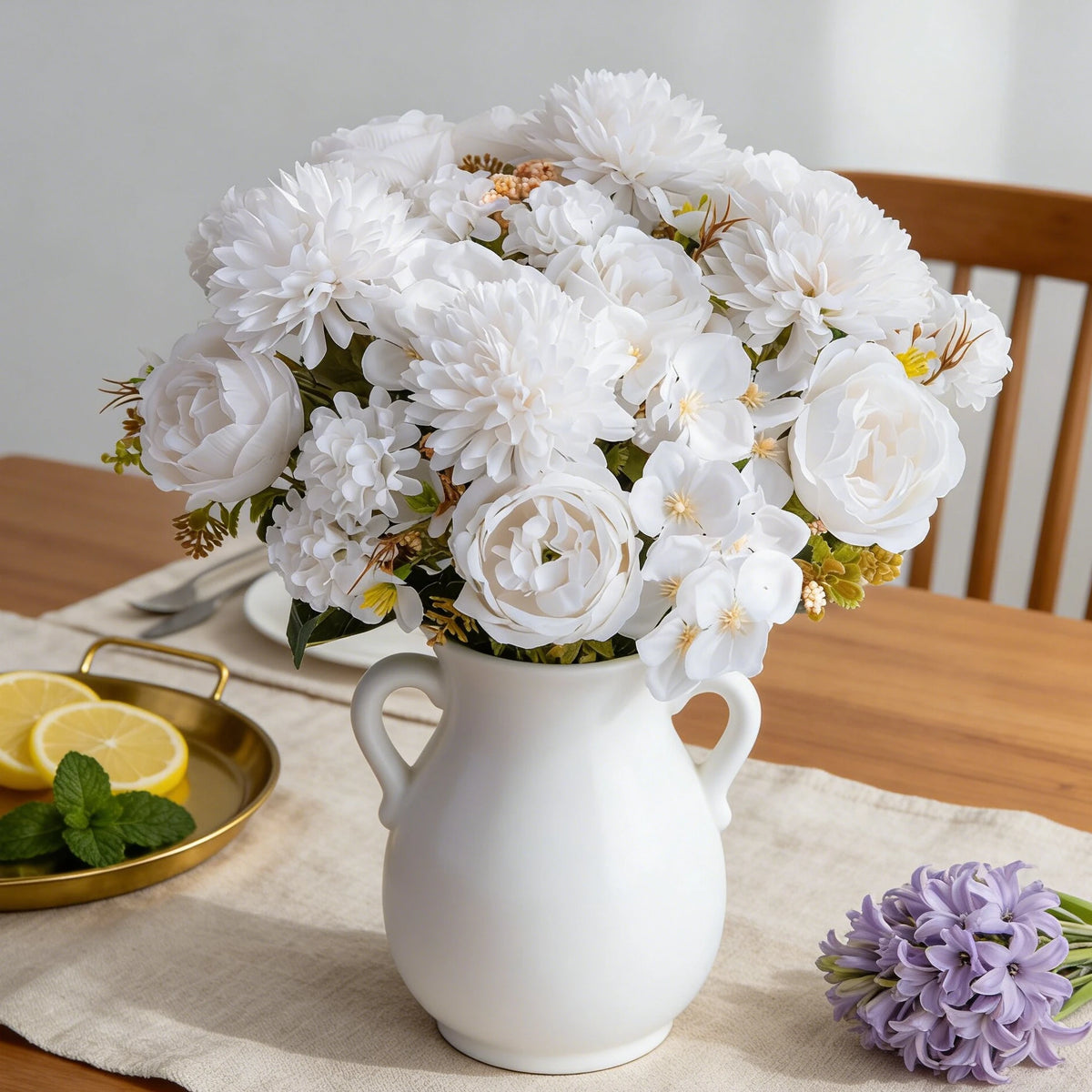Silk Peony Artificial Flowers for Wedding & Home Décor Artificial Silk Flowers Babs