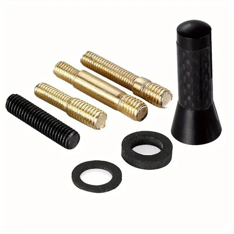 Carbon Fiber Short Mast Screw Antenna for Mercedes-Benz Car Antenna Babs