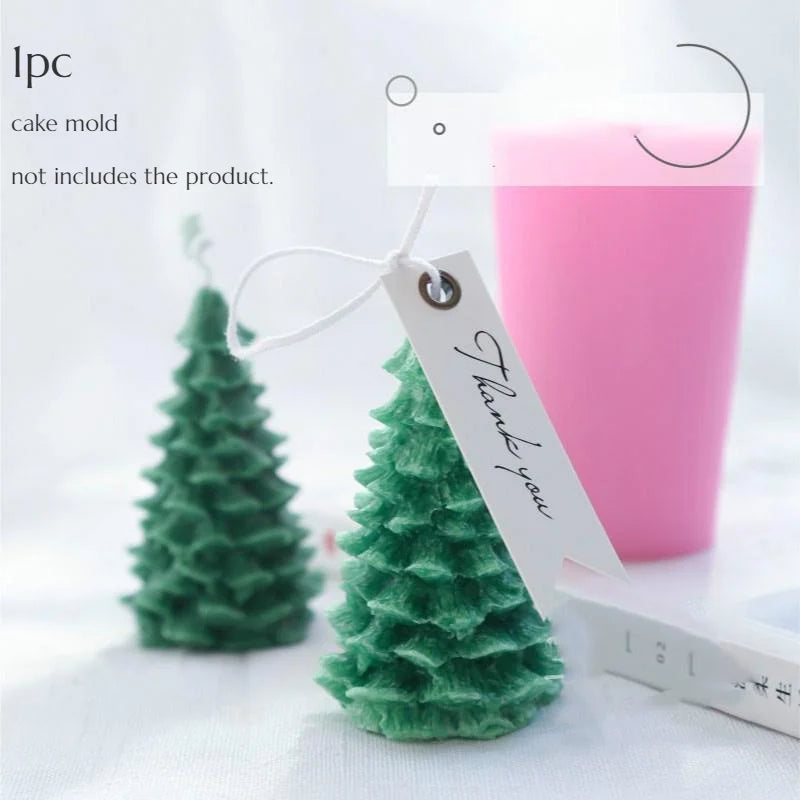 Christmas Tree Silicone Mold – DIY Candle, Soap & Plaster Silicone Craft Mold Babs As shown