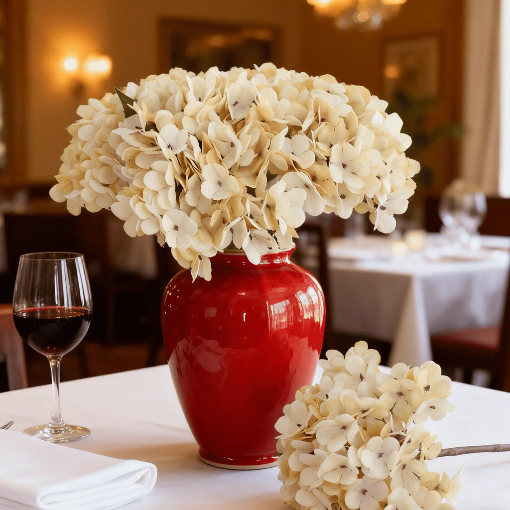 Silk Hydrangea Artificial Flowers – Wedding & Home Décor Artificial Silk Flowers Babs