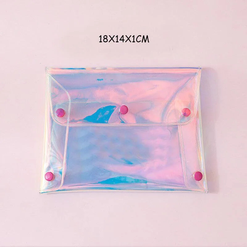 Clear Waterproof Travel Cosmetic Bag – PVC Toiletry Organizer Cosmetic Travel Bag Babs