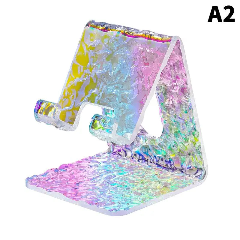 Acrylic Wave Phone & Tablet Stand | Minimalist Desktop Holder Phone & Tablet Stand Babs A2
