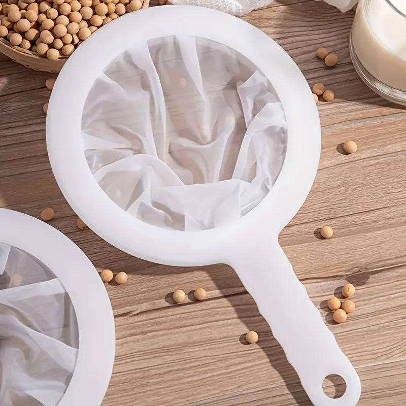 3-Piece Stainless Steel Mesh Filter Set – 100/200/400 Mesh Mesh Strainer Set Babs