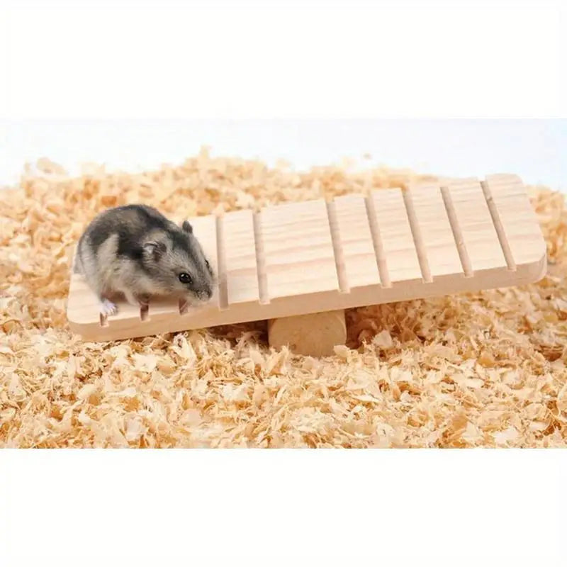Wooden Hamster Play House Toy – Guinea Pig & Small Pets Small Pet Toy Babs