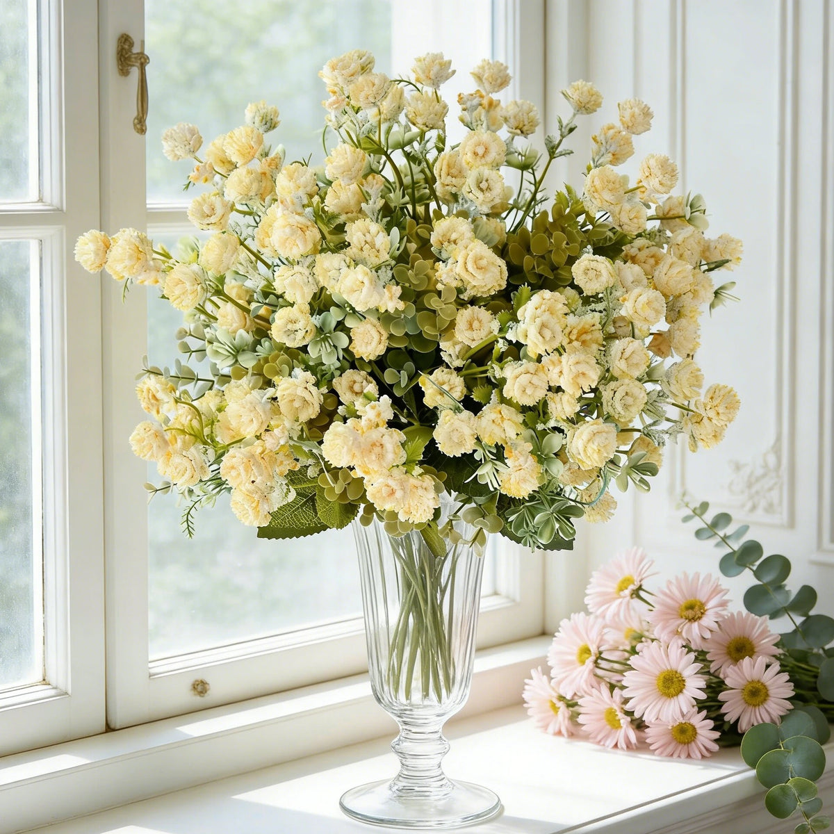 Artificial Silk Rose Bouquet – Wedding & Home Décor Artificial Flower Bouquet Babs