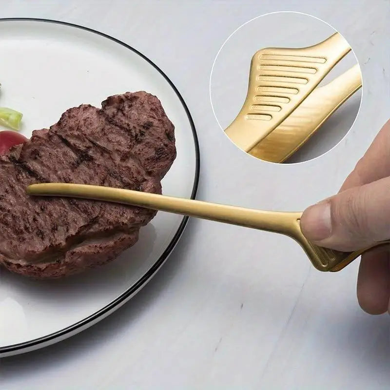 Stainless Steel BBQ Tongs – Anti-Slip & Self-Standing BBQ Kitchen Tongs Babs