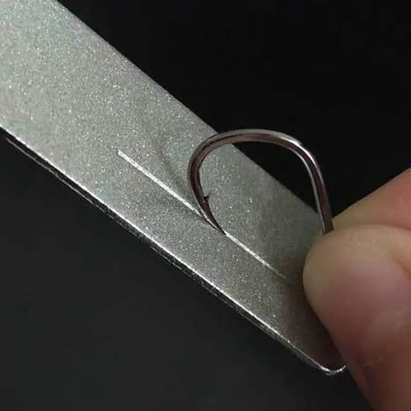 Diamond Fishing Hook Sharpener – Portable Keychain Whetstone Hook Sharpener Tool Babs