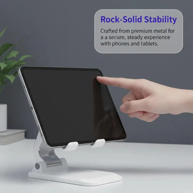Foldable Adjustable Desktop Phone Stand – Universal Fit Phone Stand Babs